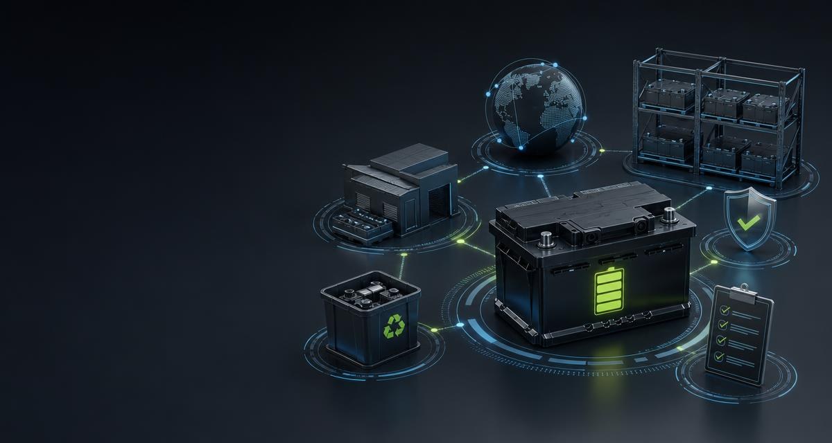 Batterierecht im Teilehandel: Rücknahme, Lieferkette und Nachweise